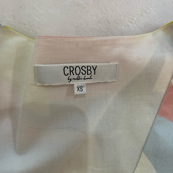 Crosby Brawley Dress, Poinciana  XS in new like condition, summer fun, feminine - Picture 7 of 8